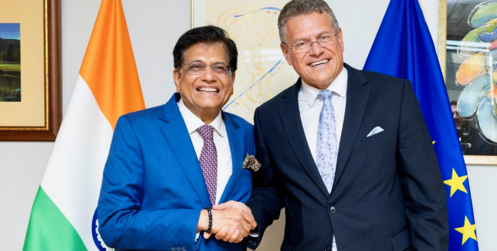 India and EU Reaffirms Commitment to Conclude Ambitious FTA by End of 2025, Deepen Strategic Trade Ties